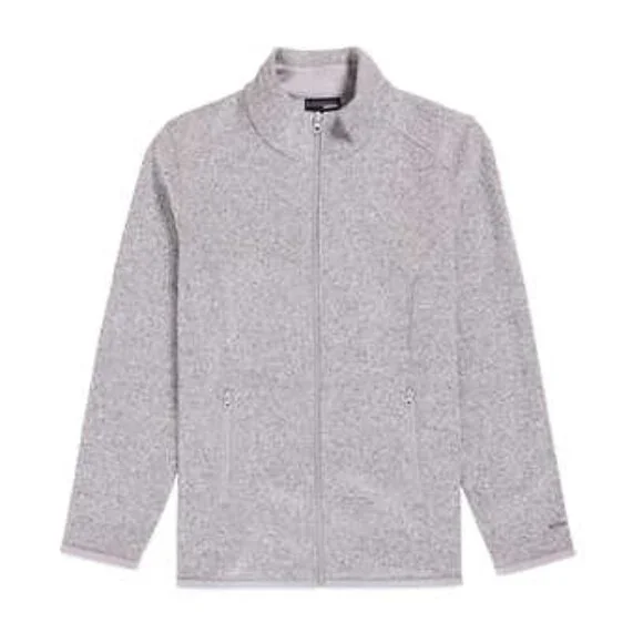 NEW Stormpack Sunice Bonded Full Zip Fleece Jacket | Grey - Picture 6 of 8